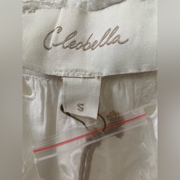 Ferris Cleobella White Eyelet Mini  Dress - Picture 5 of 11